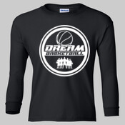 Dream Logo (white) - Ultra Cotton™ Youth Long Sleeve T-Shirt